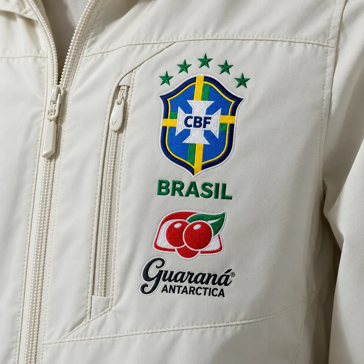 Veste Seleção Brésil Beige
