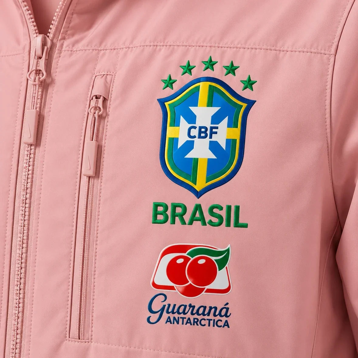 Veste Seleção Brésil Rose